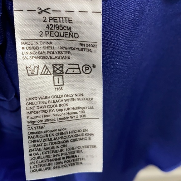 Banana‎ Republic sleeveless dress pleated drop waist - Picture 6 of 10